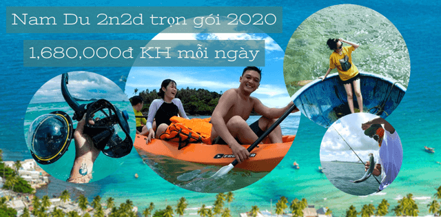 Full combo du lịch Nam Du 2n2đ giá rẻ trọn gói cho 2 người